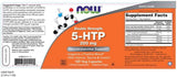 Suplemento 5-HTP 200 mg, Now Foods, 120 VegCaps, 5-HTP