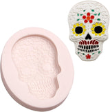 Moldes de Silicona Halloween 6 Pcs - Decoración para Repostería