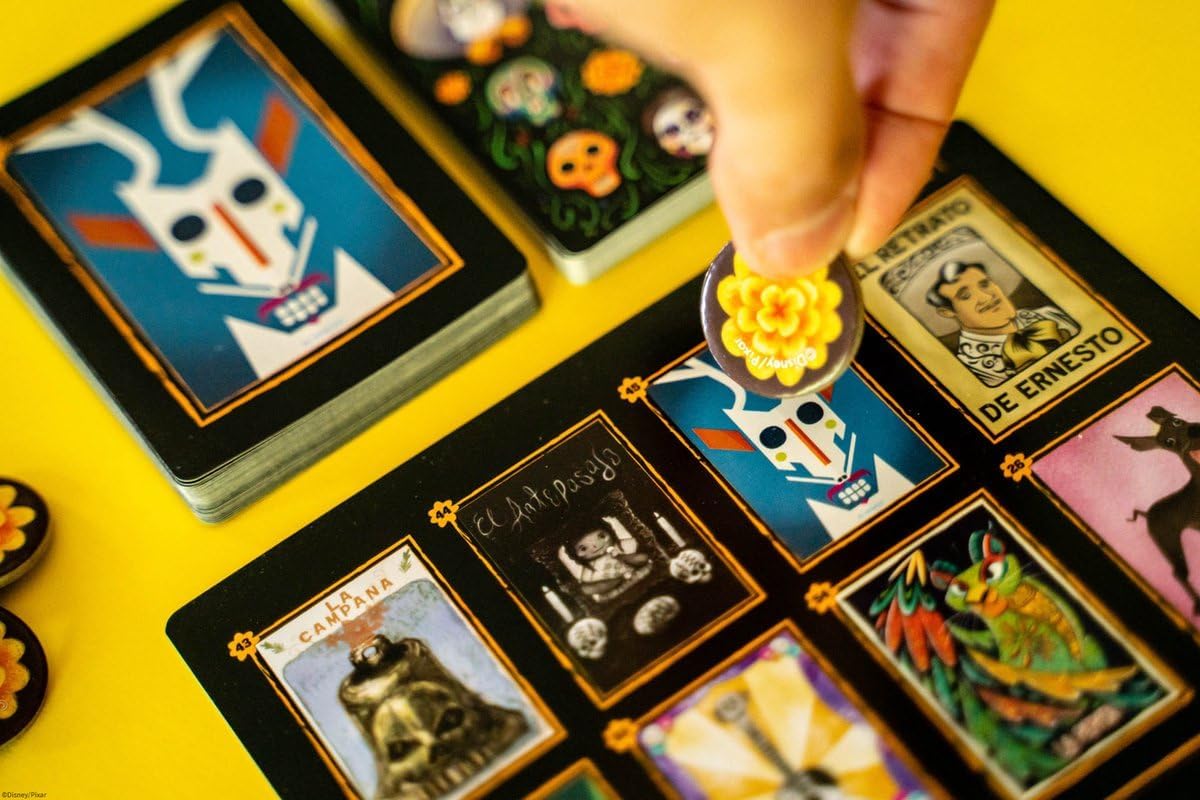 Juego de Lotería Coco, Disney Pixar, Arte Personalizado