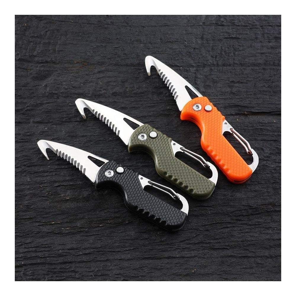 Paquete de 2 mini cuchillos plegables cortador