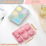 Molde Silicona Halloween 2 Pack para Galletas y Chocolates