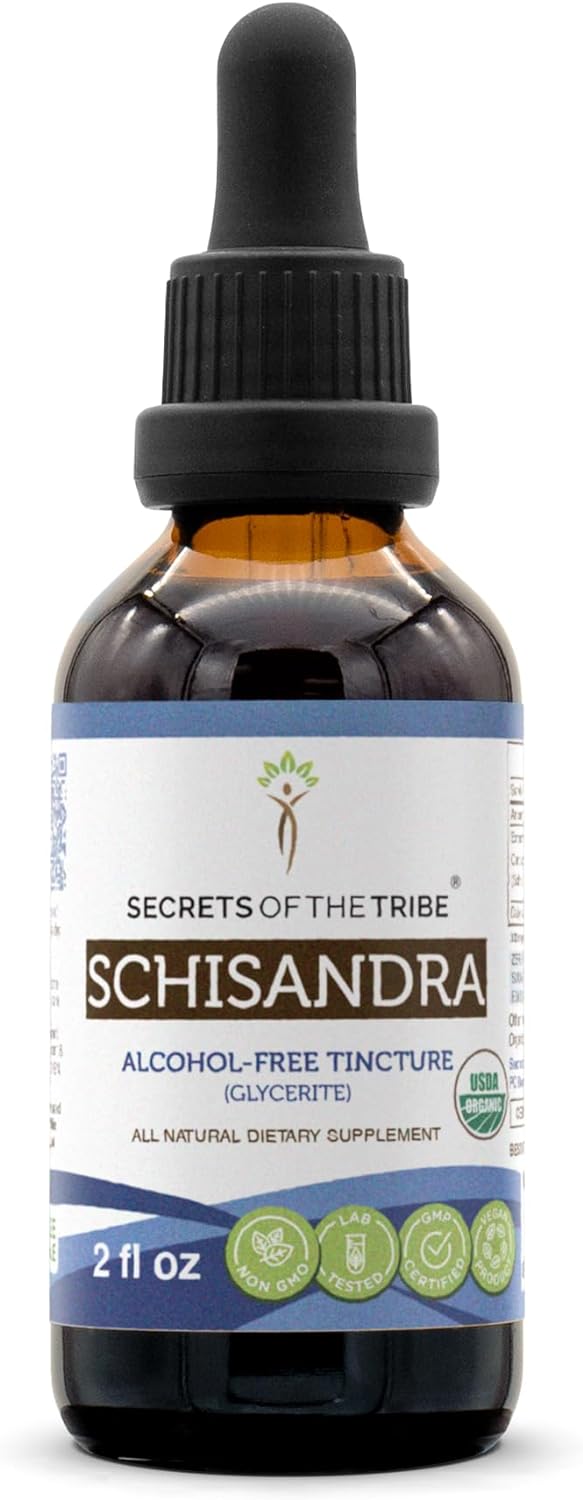 Extracto sin alcohol Secrets of the Tribe Schisandra USDA 2o