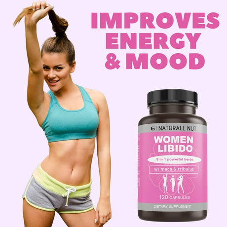 Suplementos potenciador de libido para mujeres  120 cápsulas