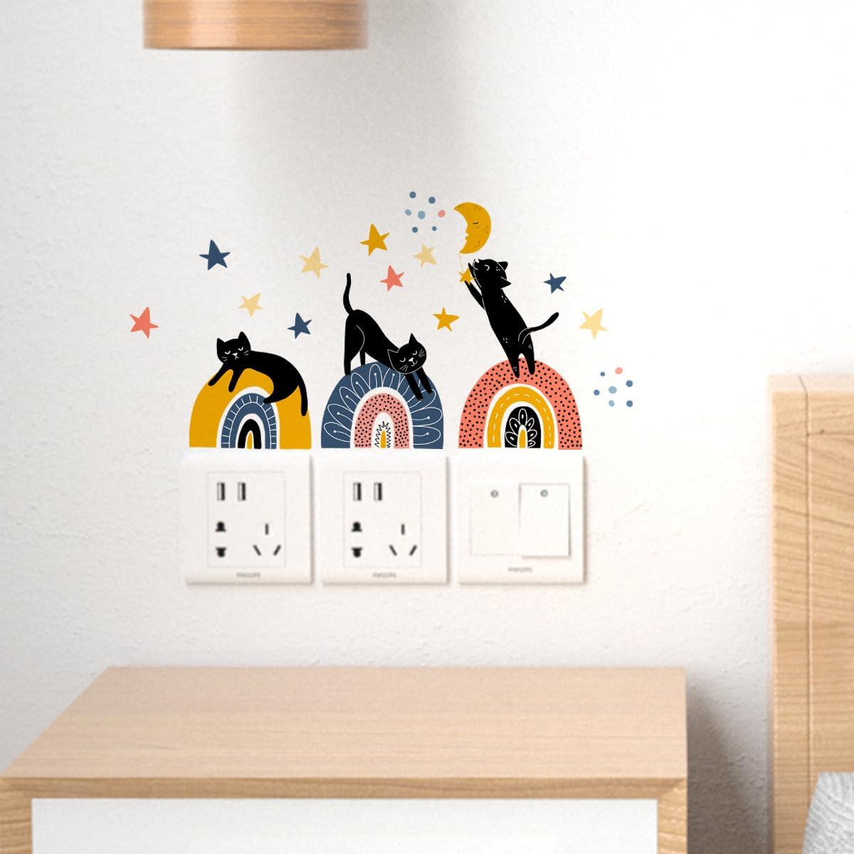 Winhappyhome 5 pegatinas/juego de pegatinas de pared