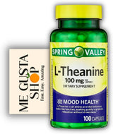 Suplemento L-Teanina Spring Valley 100 mg 100 unidades
