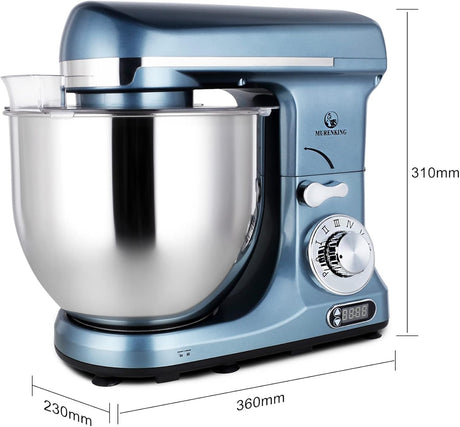 Batidora Profesional 6 Qt, MK37, 500W, 6 Velocidades, Timer