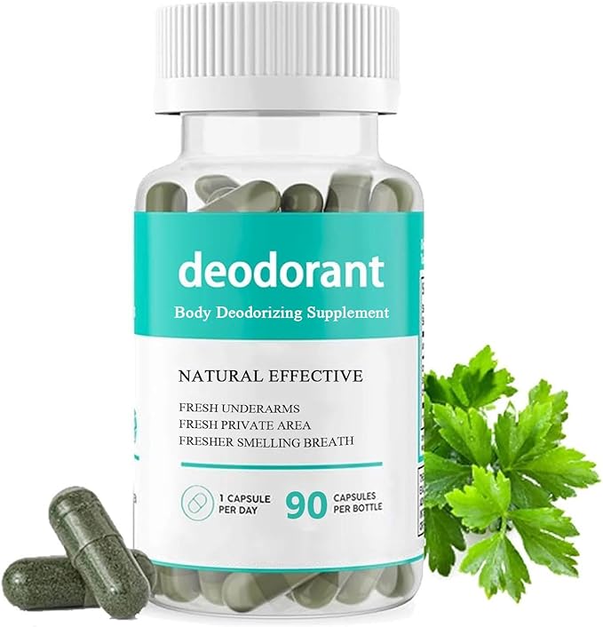Suplemento Desodorante Corporal, 90 Cápsulas