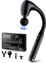 Masajeador FVZ con Mango Extensible, 10MM, 4 Cabezas, 5 Niveles