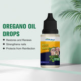 Aceite de orégano para uñas, tratamiento suave, 2pcs, 0.34 Fl.Oz