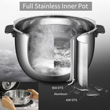Olla arrocera a inducción CUCHEN CRH-TWS0610PWUS 6 tazas