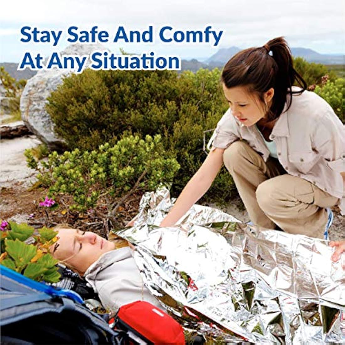 Primacare mantas termales de emergencia para camping