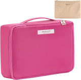porta cosmeticos color fucsia Queboom
