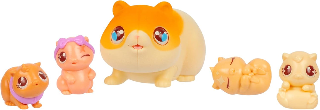 Mini Hámster o Conejita Sorpresa: Cuida y Revela Bebés