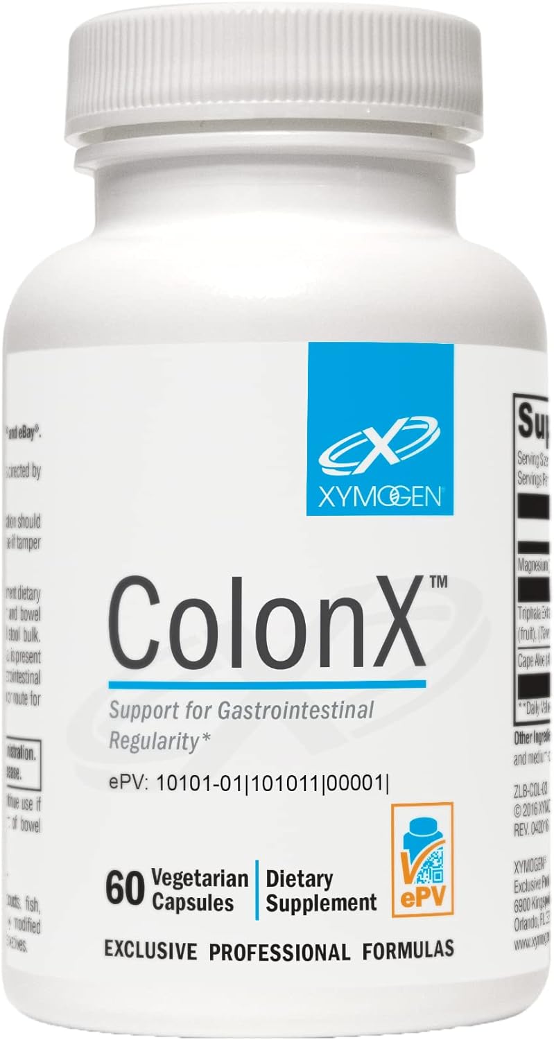 Suplemento ColonX Apoya la motilidad gastrointestinal 60 cáp