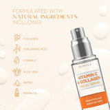 Sérum Vitamina C con Colágeno - Anti Edad y Anti Manchas