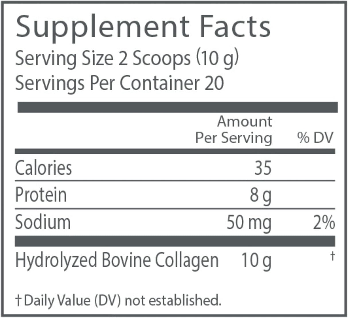 Suplementos Alimenticios colágeno péptidos polvo sin sabor