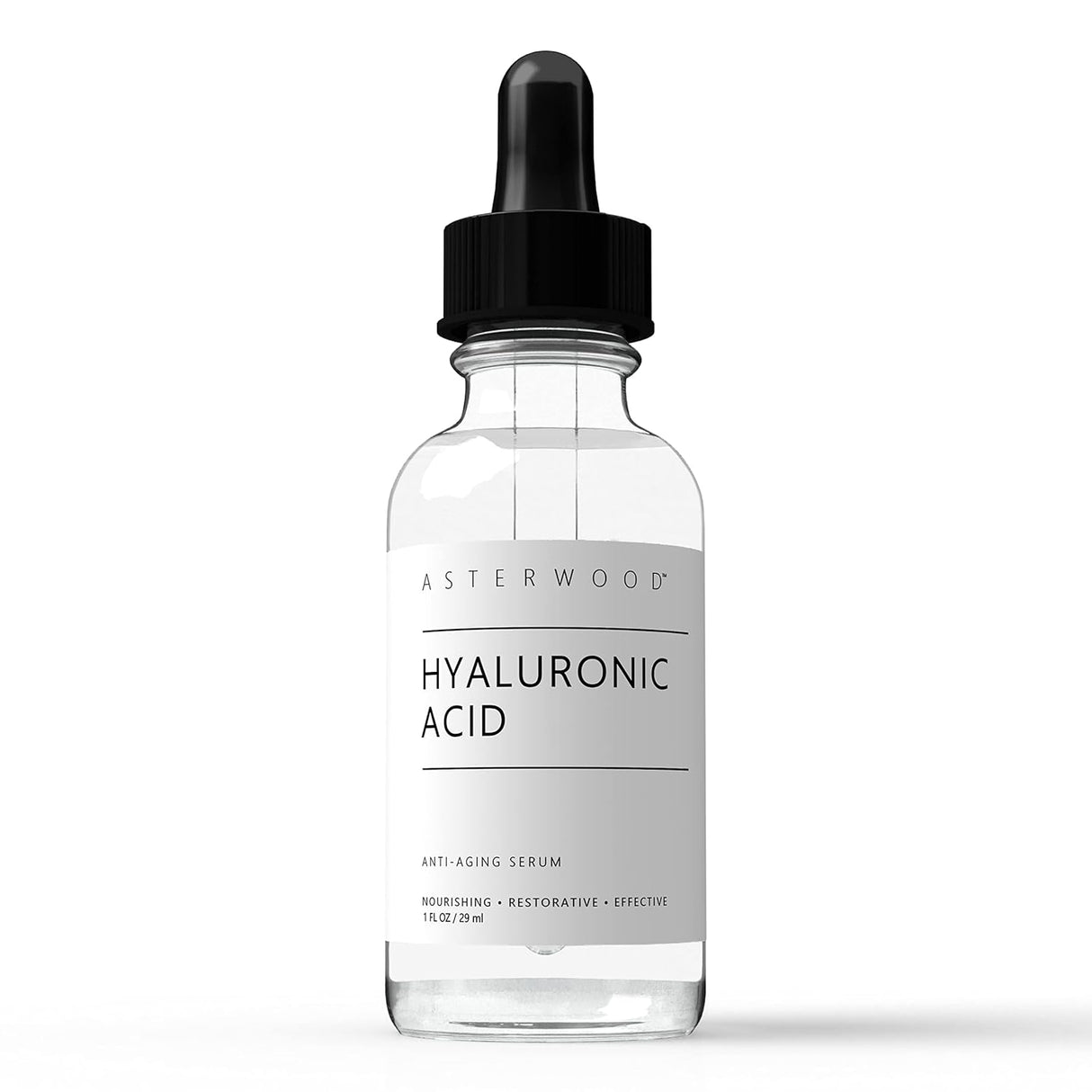 Suero de ácido hialurónico ASTERWOOD puro para la cara