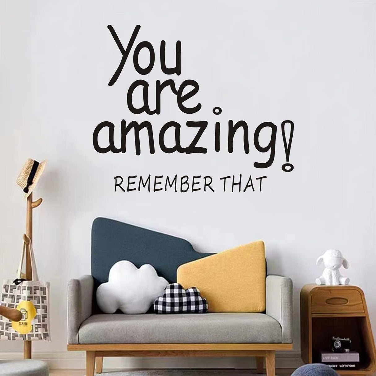 Vinilos Motivacionales para Niños, Fácil Aplicación, Modelo 18x15