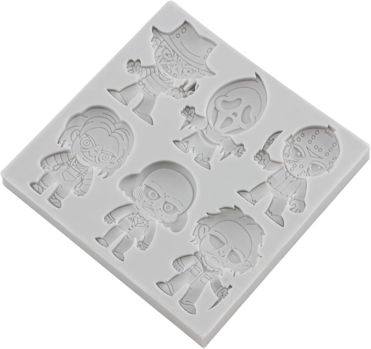 Moldes de Silicona para Personajes de Terror - Set de 2
