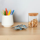 Fang Fighter Star Wars Micro Galaxy con figura de 1 pulgada