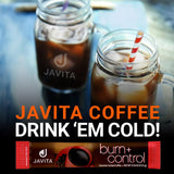 Café Instantáneo Javita Burn + Control con Garcinia y Yerba Mate