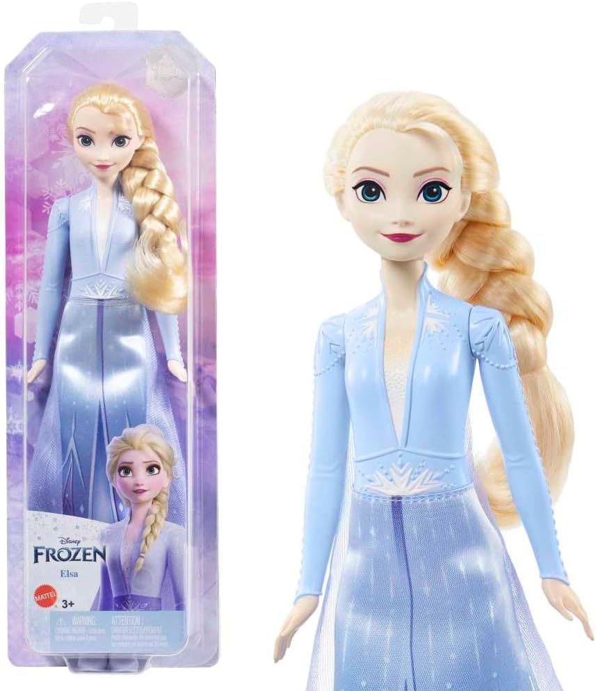 Muñeca Elsa Frozen Mattel, Moda y Accesorios, Inspirada en Disney