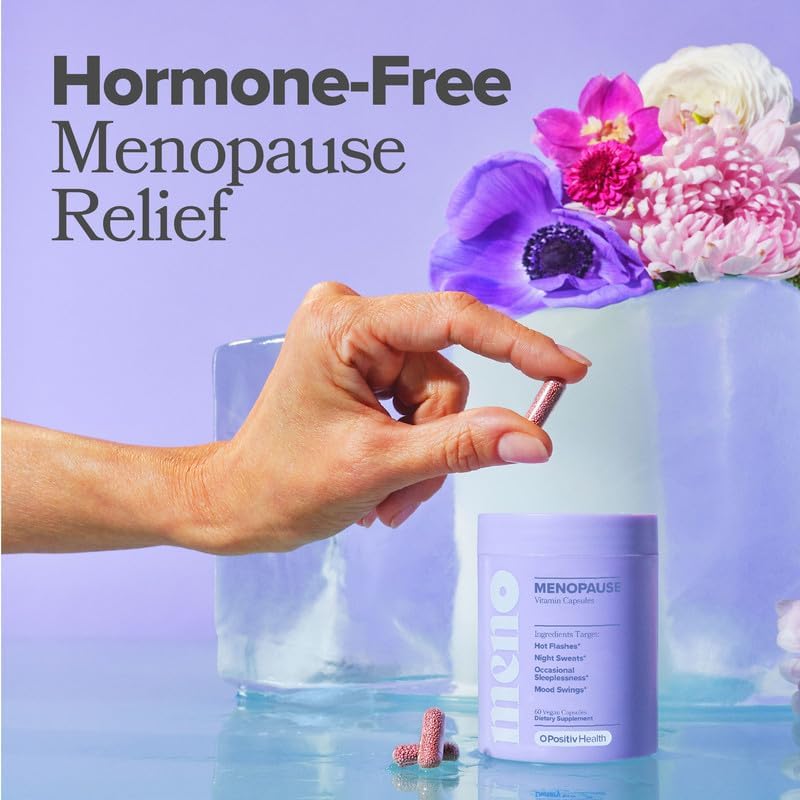 Vitaminas para Menopausia con Cohosh Negro y Ashwagandha