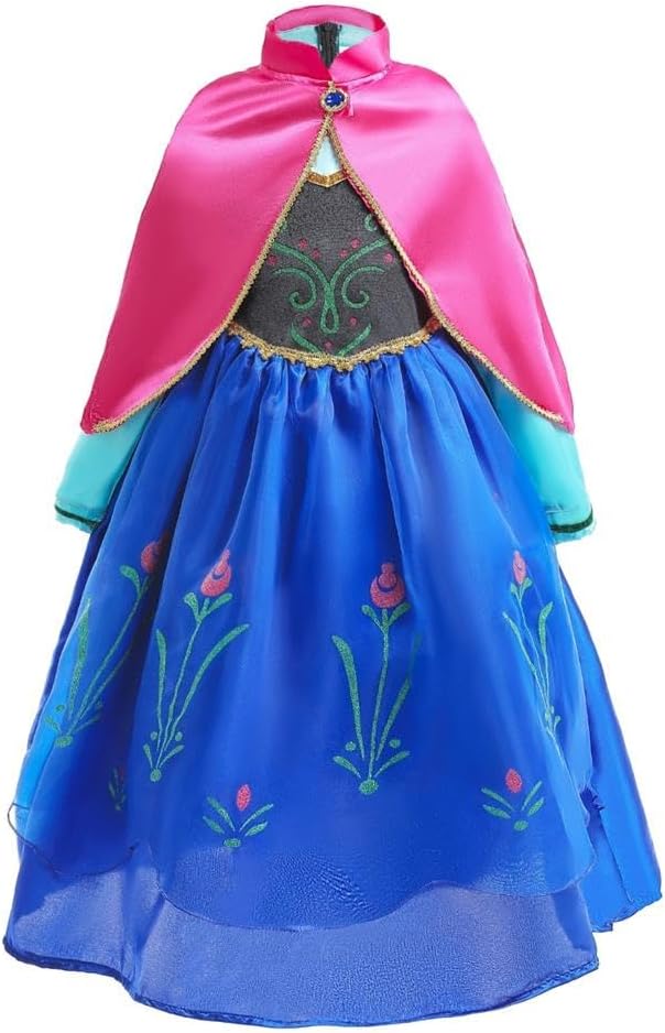 Disfraz de Princesa Hielo Dressy Daisy, Talla 2T-10, Fiesta