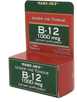 Suplemento B-12 1000 mcg Trader Joe's, 100 tabletas