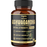 Suplementos Ashwagandha prémium 5 en 1 a 5200 mg en polvo