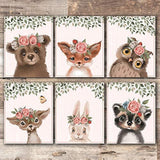 Vinillos (Juego de 6) - Sin marco - 8x10s Coronas florales