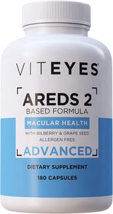 Viteyes AREDS 2 Soporte macular con arándano, 180 unidades