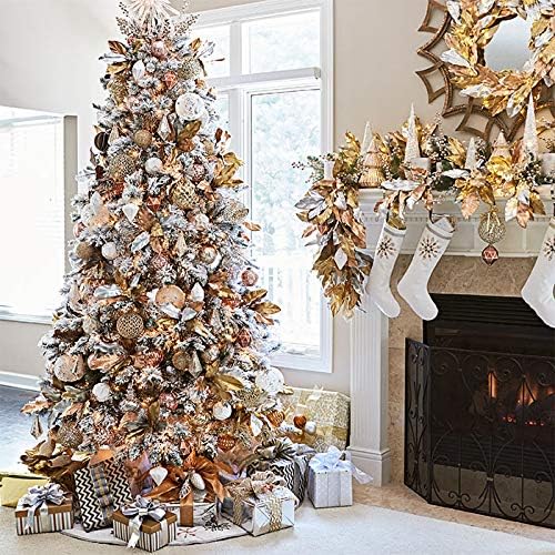 Árbol de Navidad Perfect Holiday, 5 pies, Flocked Snow, Modelo 2023