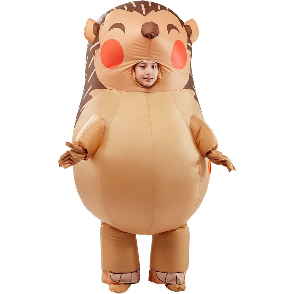 Disfraz inflable de Halloween de erizo cuerpo completo M