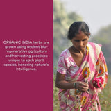 Suplemento ORGANIC INDIA Ashwagandha Powder vegano Kosher