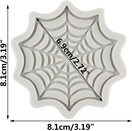 Molde de Silicona Araña Halloween para Pasteles y Dulces