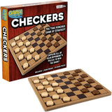 Juego de Damas de Madera Gamie, Diversión Familiar y Estratégica