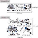 Vinilos Decorativos Familia - Citas Inspiradoras para Hogar