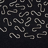 Shappy 200 piezas Mini S Ganchos Conectores alambre