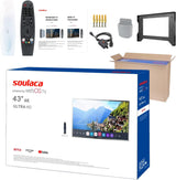 Espejo TV Inteligente Soulaca 42 4K LED IP65 con Control Vocal