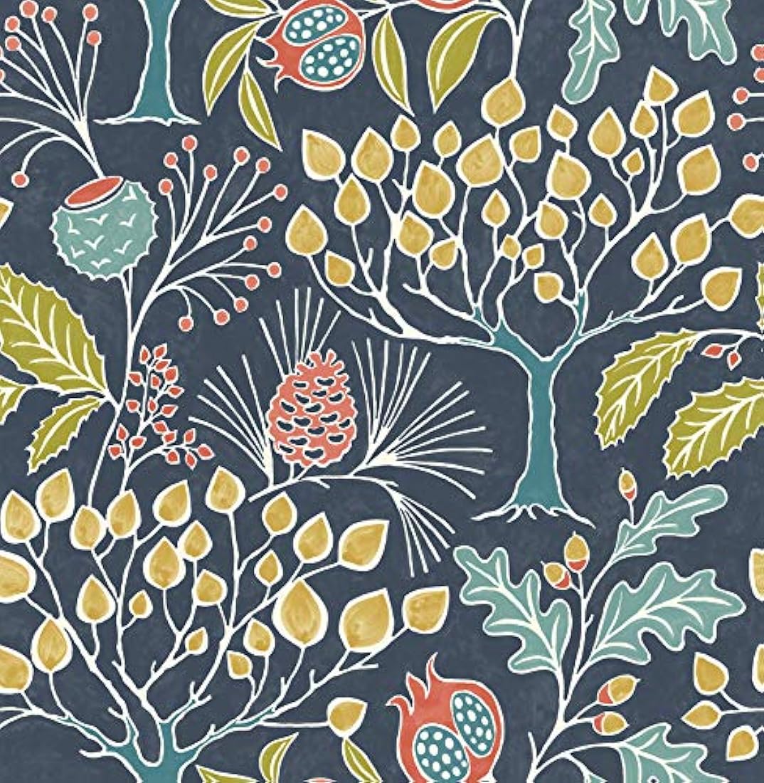 Papel pintado, multicolor