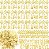 Dijes y Medallas 208 piezas de alfabeto mixto colgantes A-Z