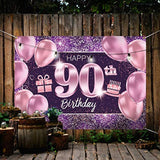 Fondo para decoración de fiesta de cumpleaños 90
