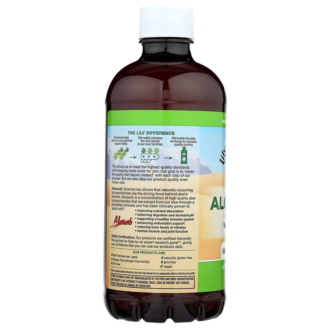 Suplementos Filete interior de aloe vera  32 onza