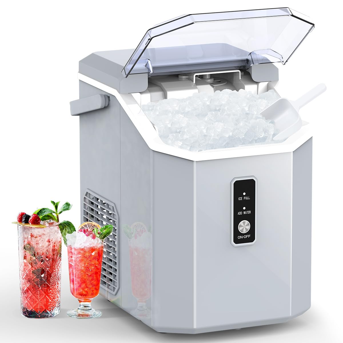 Máquina para hacer hielo con asa Z5815NA-GRIS COWSAR