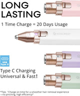 Depilador Facial 2 en 1: Afeitadora y Recortadora de Cejas