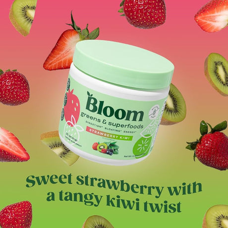 Suplemento Bloom Nutrition Greens Probióticos digestivo