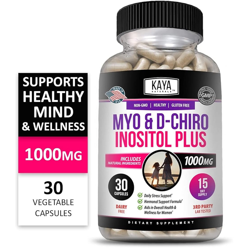 Suplementos Myo &amp; D-Chiro Inositol Plus de estrógeno