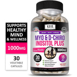 Suplementos Myo &amp; D-Chiro Inositol Plus de estrógeno