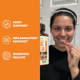Suplemento de Apoyo Articular con Curcuminoides y Jengibre